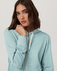Vuori Halo Performance Hoodie 2.0 Sea Spray Heather