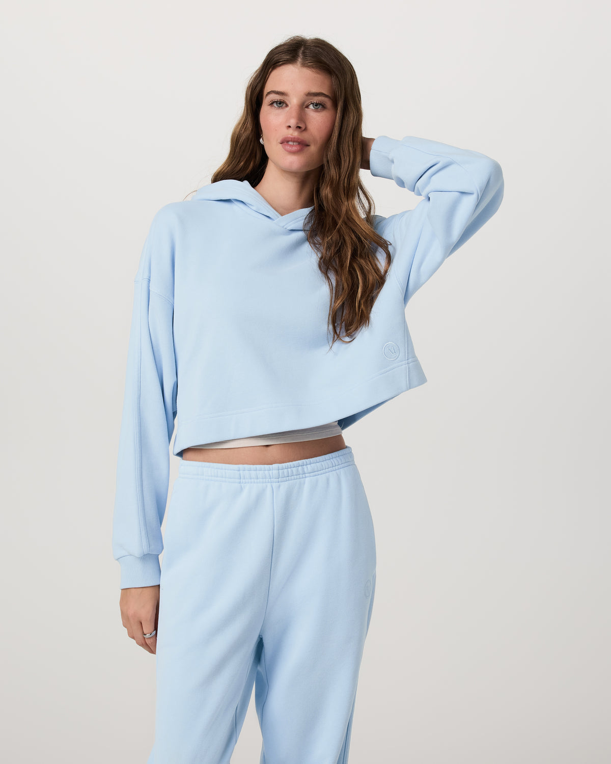 Vuori Sedona Pullover Hoodie Women's Crystal Blue Hoodie