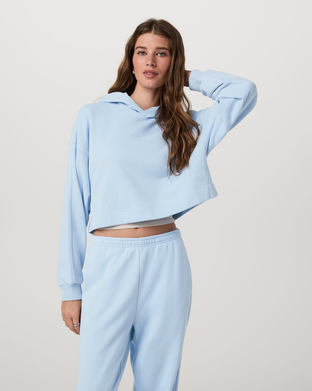 Vuori Sedona Pullover Hoodie Women's Crystal Blue Hoodie