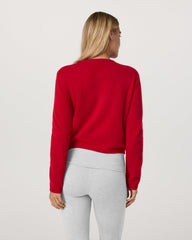 Vuori Émilie Cashmere Cardi Women's Cherry Cardi