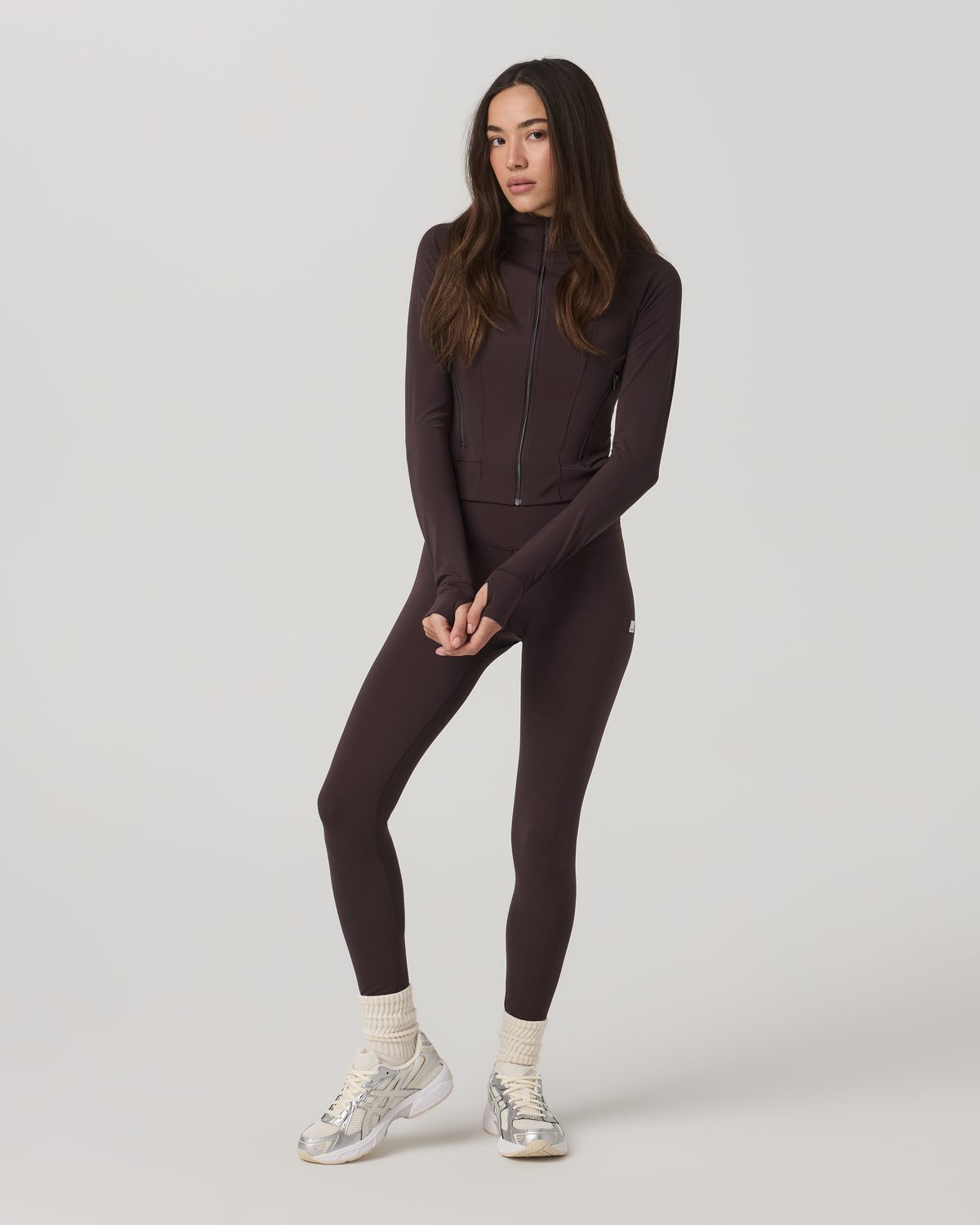 Vuori Vuori AllTheForm™ Fitness Jacket Women's French Roast Jacket