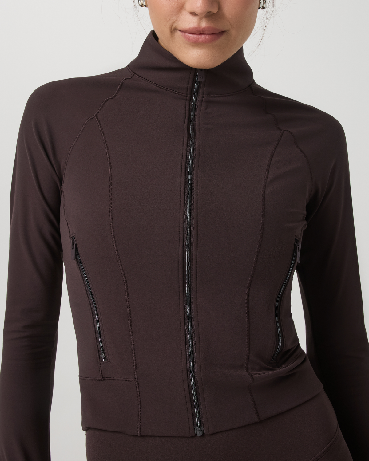 Vuori Vuori AllTheForm™ Fitness Jacket Women's French Roast Jacket