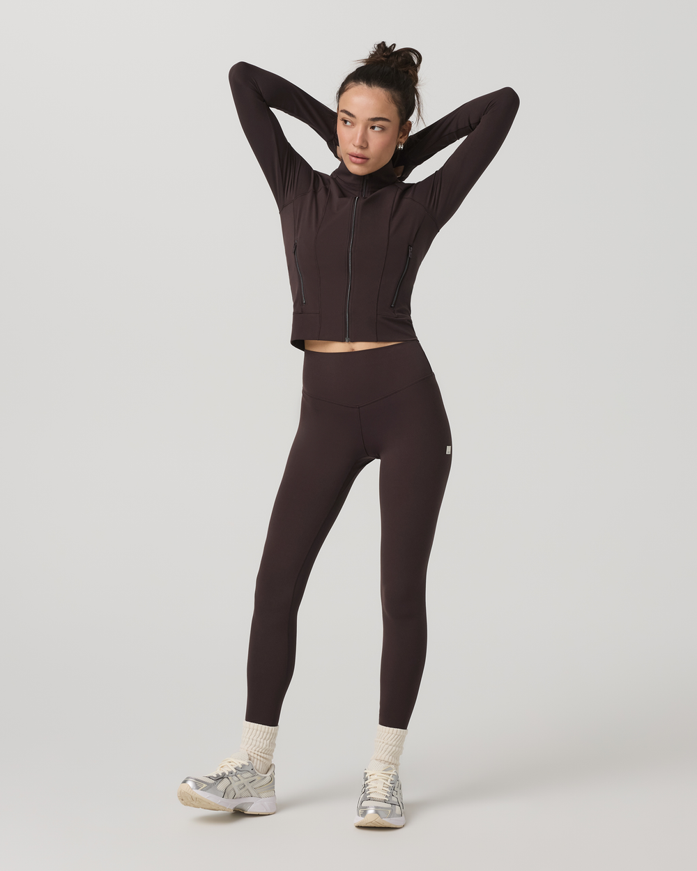 Vuori Vuori AllTheForm™ Fitness Jacket Women's French Roast Jacket
