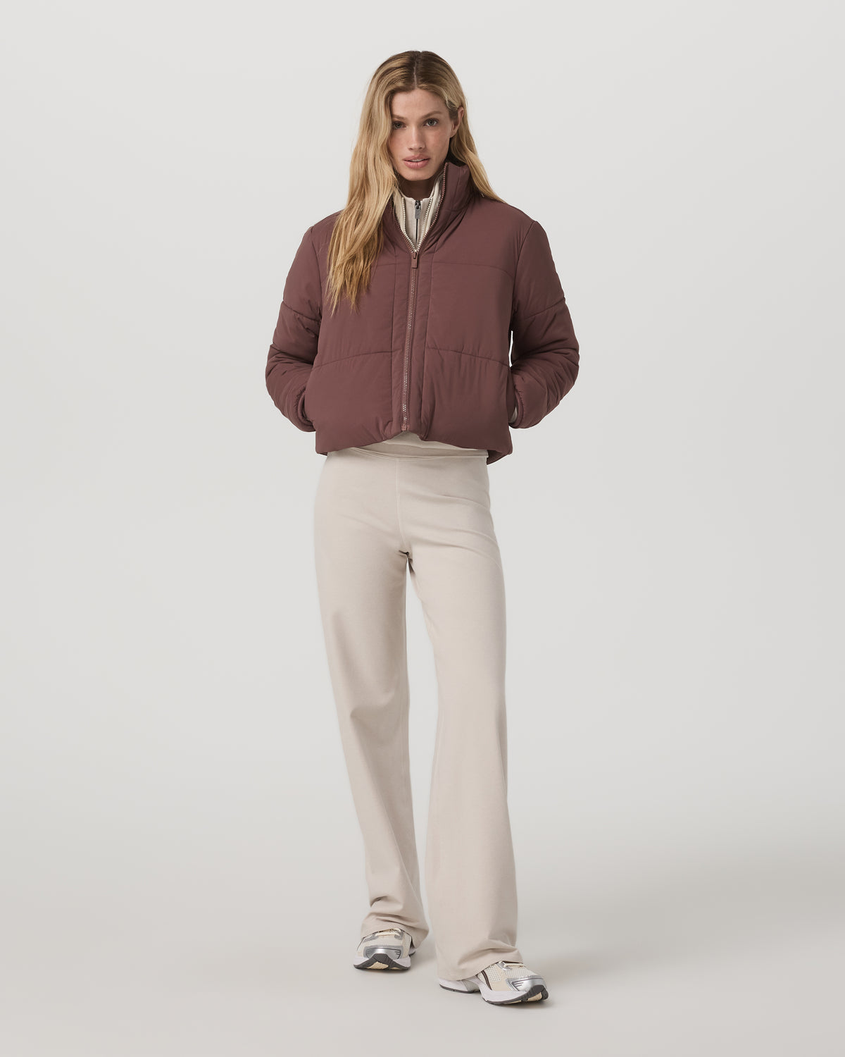 Vuori Canyon Insulated Venture Jacket Women's Sable Full-Zip