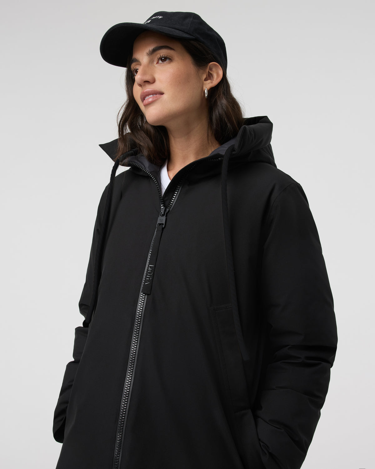 Vuori Icelandic Anorak Women's Black Waterproof Jacket