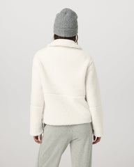 Vuori Lou Full Zip Jacket Women's Marshmallow Fleece Jacket