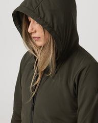 Vuori Chilled Out Full Zip Women's Olive Training Jacket