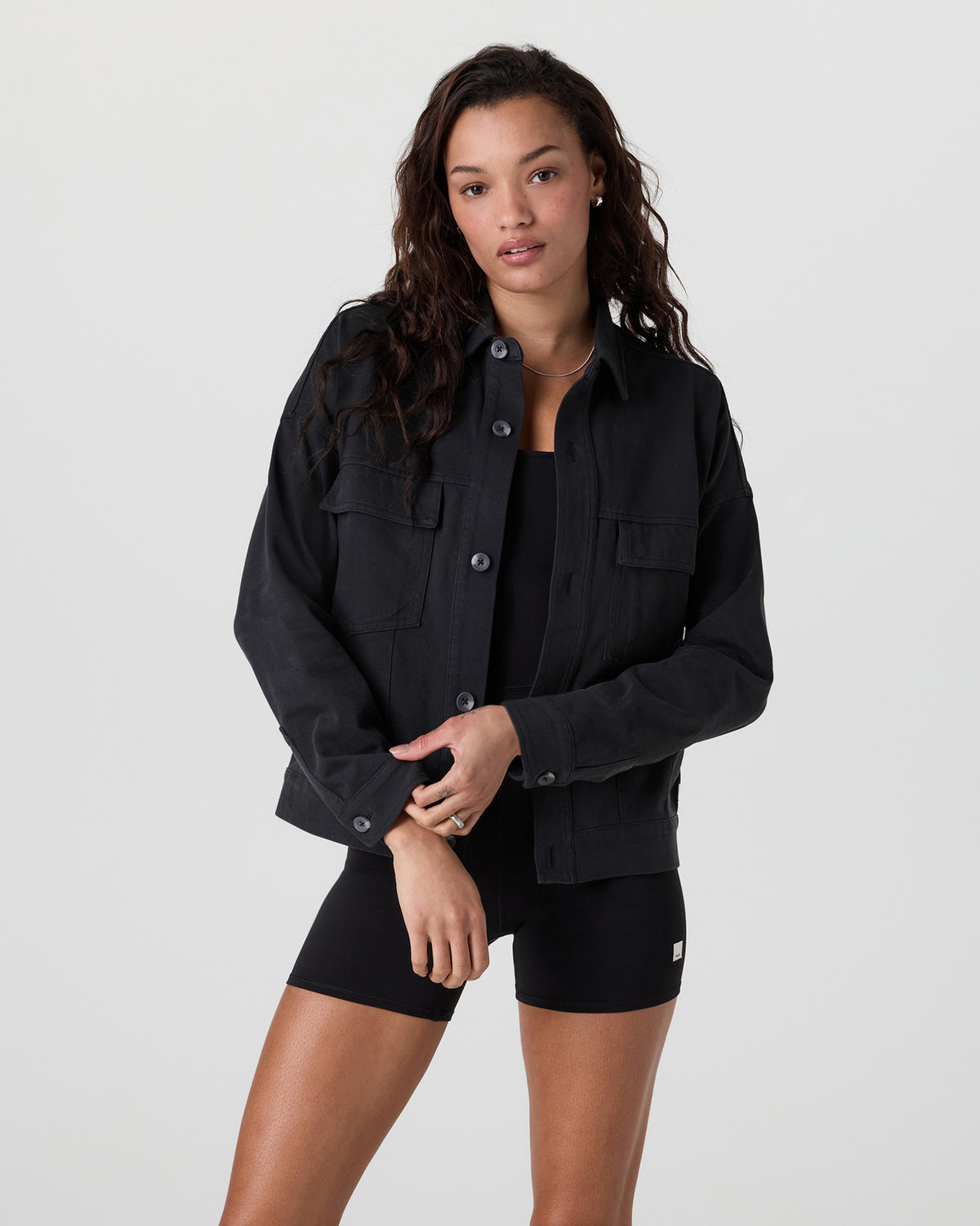 Vuori Mackenzie Jacket Washed Black