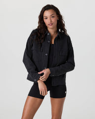 Vuori Mackenzie Jacket Washed Black