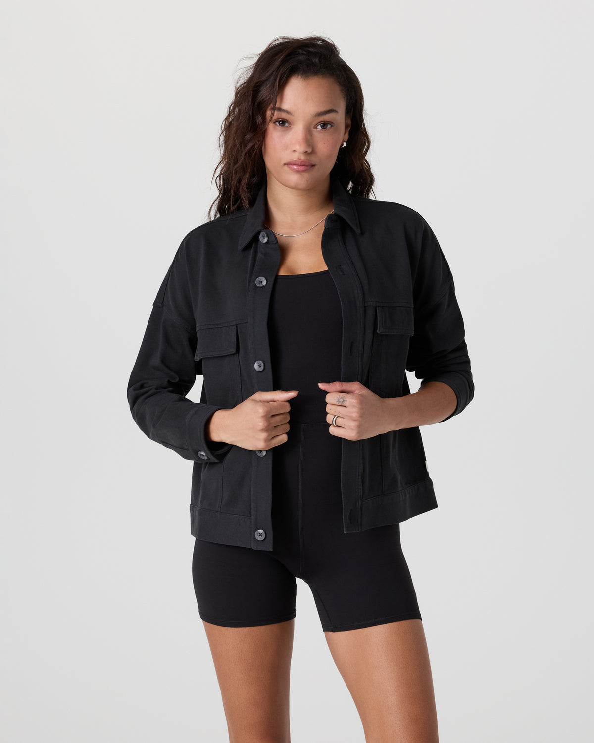 Vuori Mackenzie Jacket Washed Black