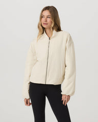 Vuori Lund Insulated Jacket Women's Bone Oversized Jacket