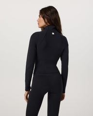 Vuori Vuori AllTheFeels™ Full Zip Women's Black Fitness Jacket