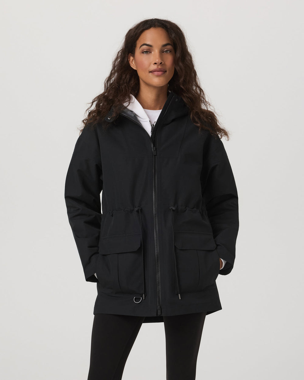 Vuori Pfeiffer Rain Jacket Black