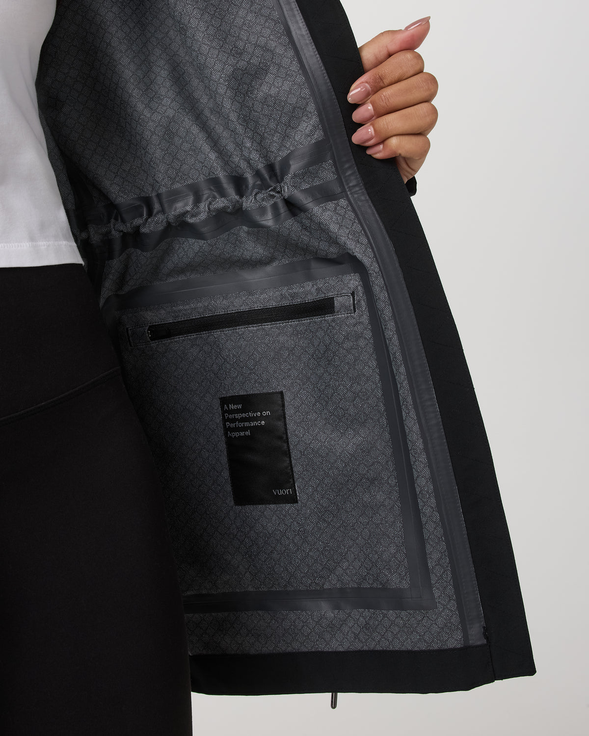 Vuori Pfeiffer Rain Jacket Black