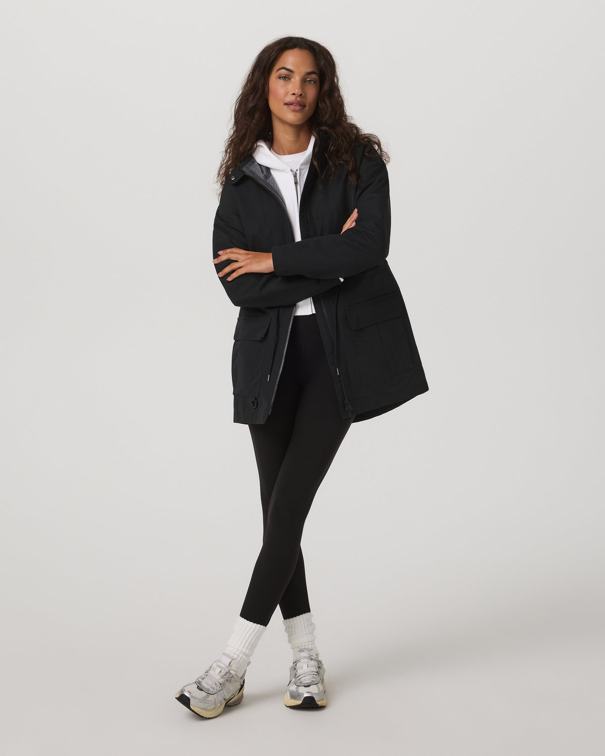 Vuori Pfeiffer Rain Jacket Black