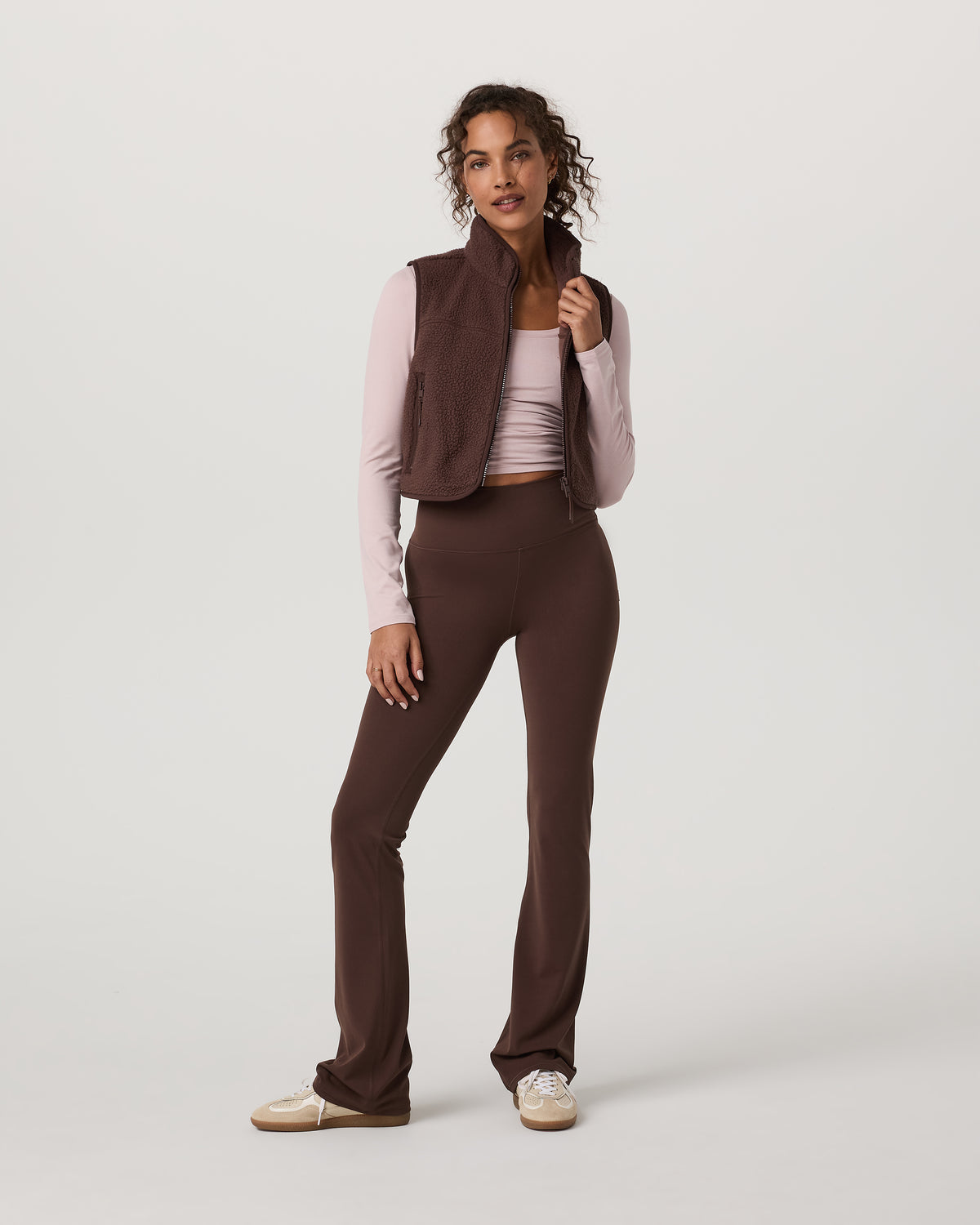 Vuori Alpine Vest Women's Java Fleece Vest