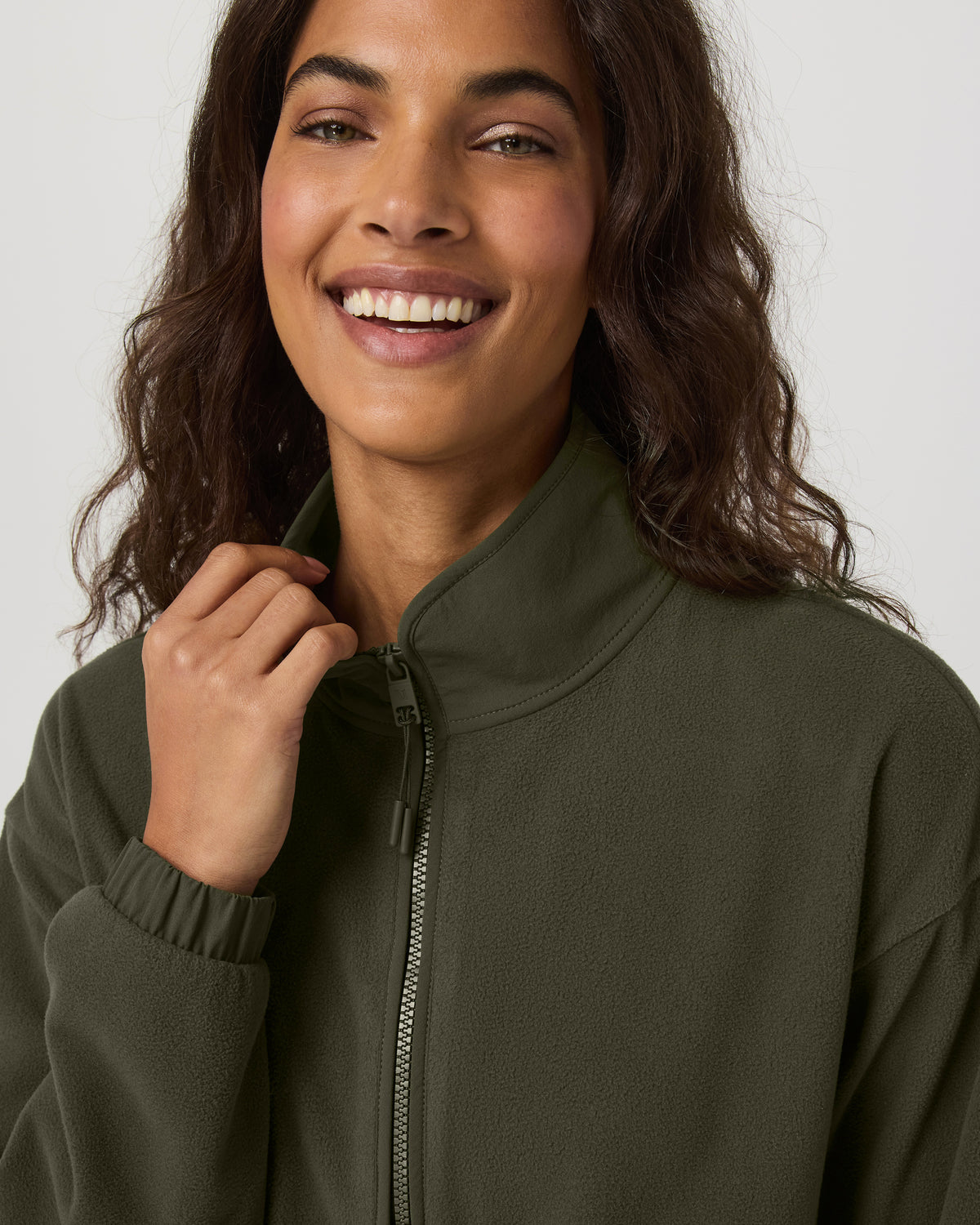 Vuori Women's Aspen Half Zip Women's Olive Pullover