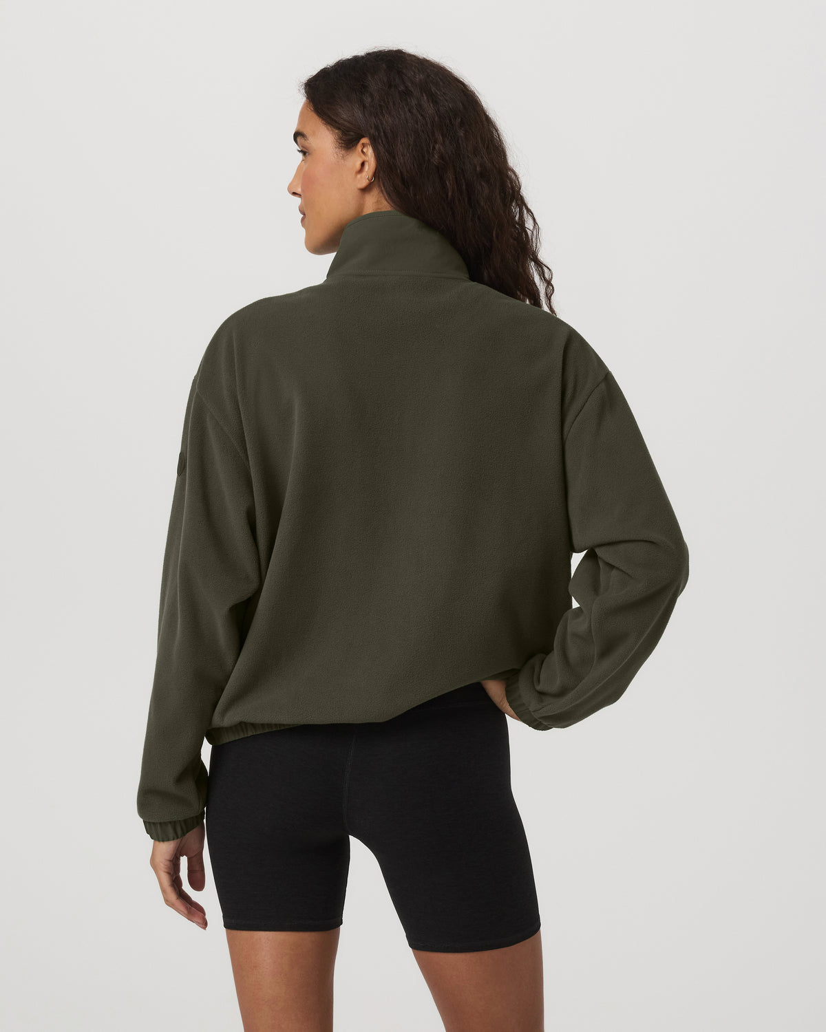 Vuori Women's Aspen Half Zip Women's Olive Pullover