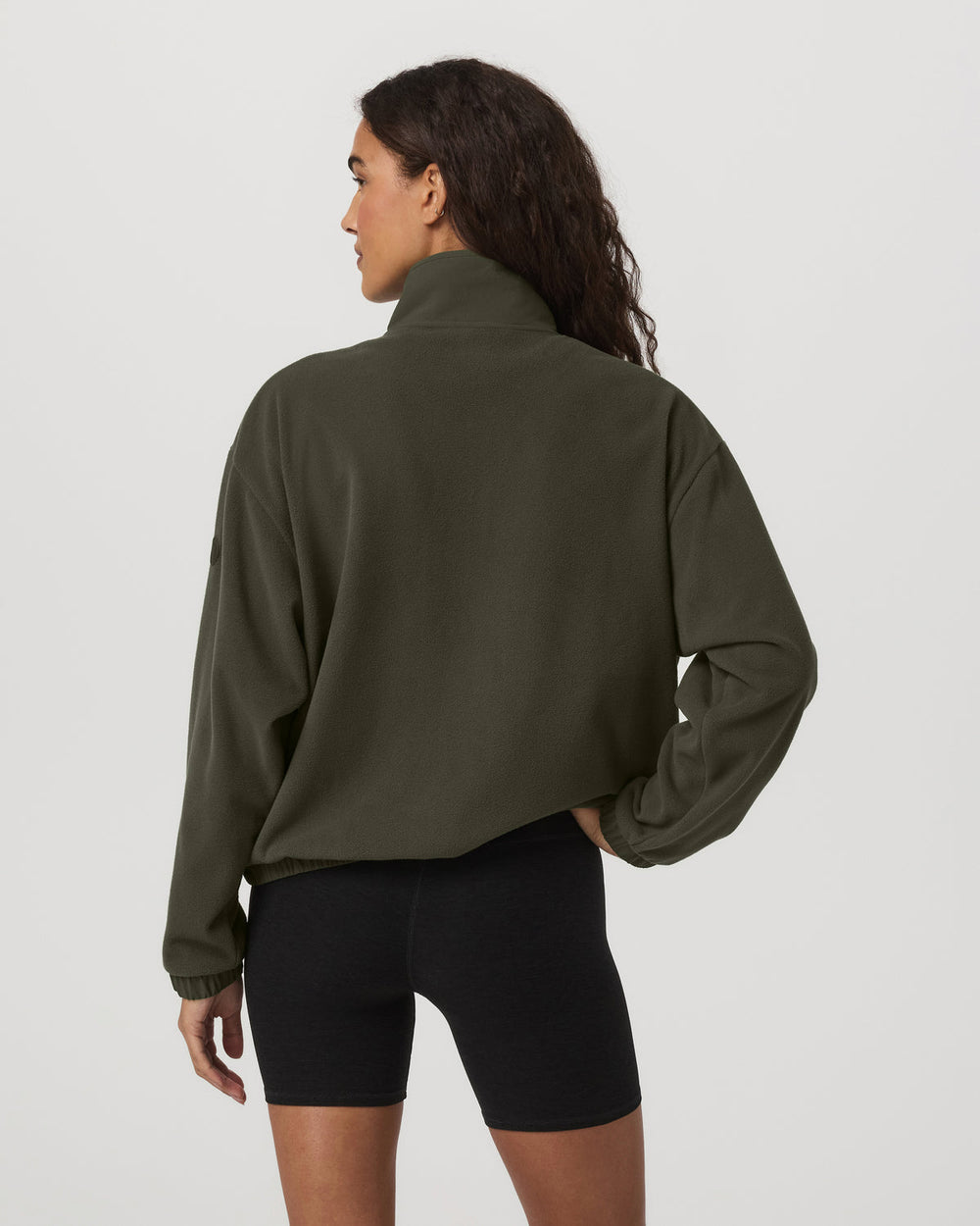 Vuori Women's Aspen Half Zip Women's Olive Pullover