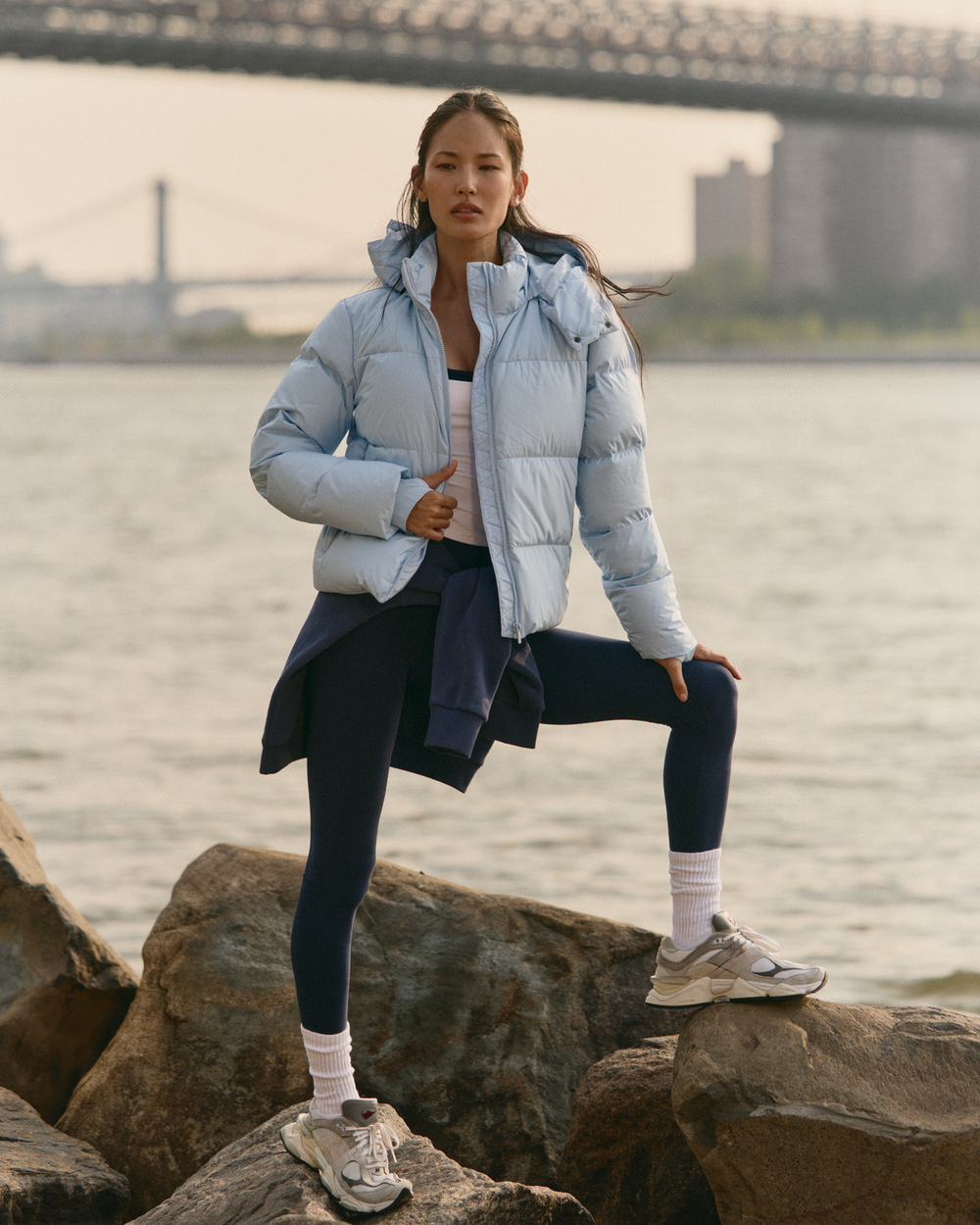 Vuori Alta Down Jacket Women's Crystal Blue Puffer Jacket
