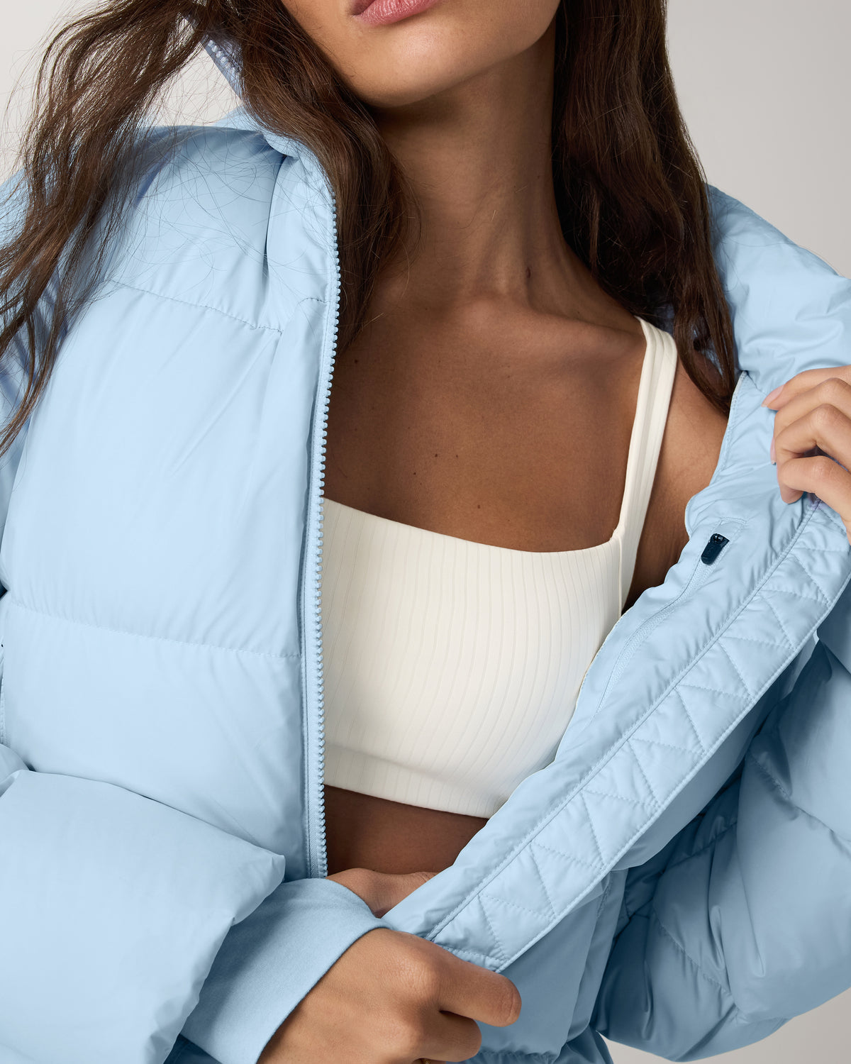 Vuori Alta Down Jacket Women's Crystal Blue Puffer Jacket