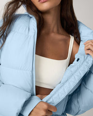 Vuori Alta Down Jacket Women's Crystal Blue Puffer Jacket