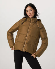 Vuori Alta Down Jacket Women's Puffer Jacket in Rum