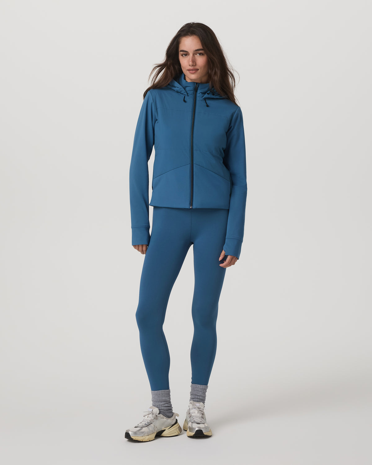 Vuori Chilled Out Full Zip Women's Lagoon Training Jacket