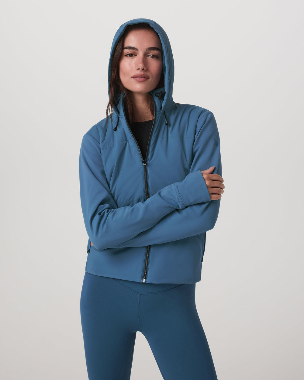 Vuori Chilled Out Full Zip Women's Lagoon Training Jacket