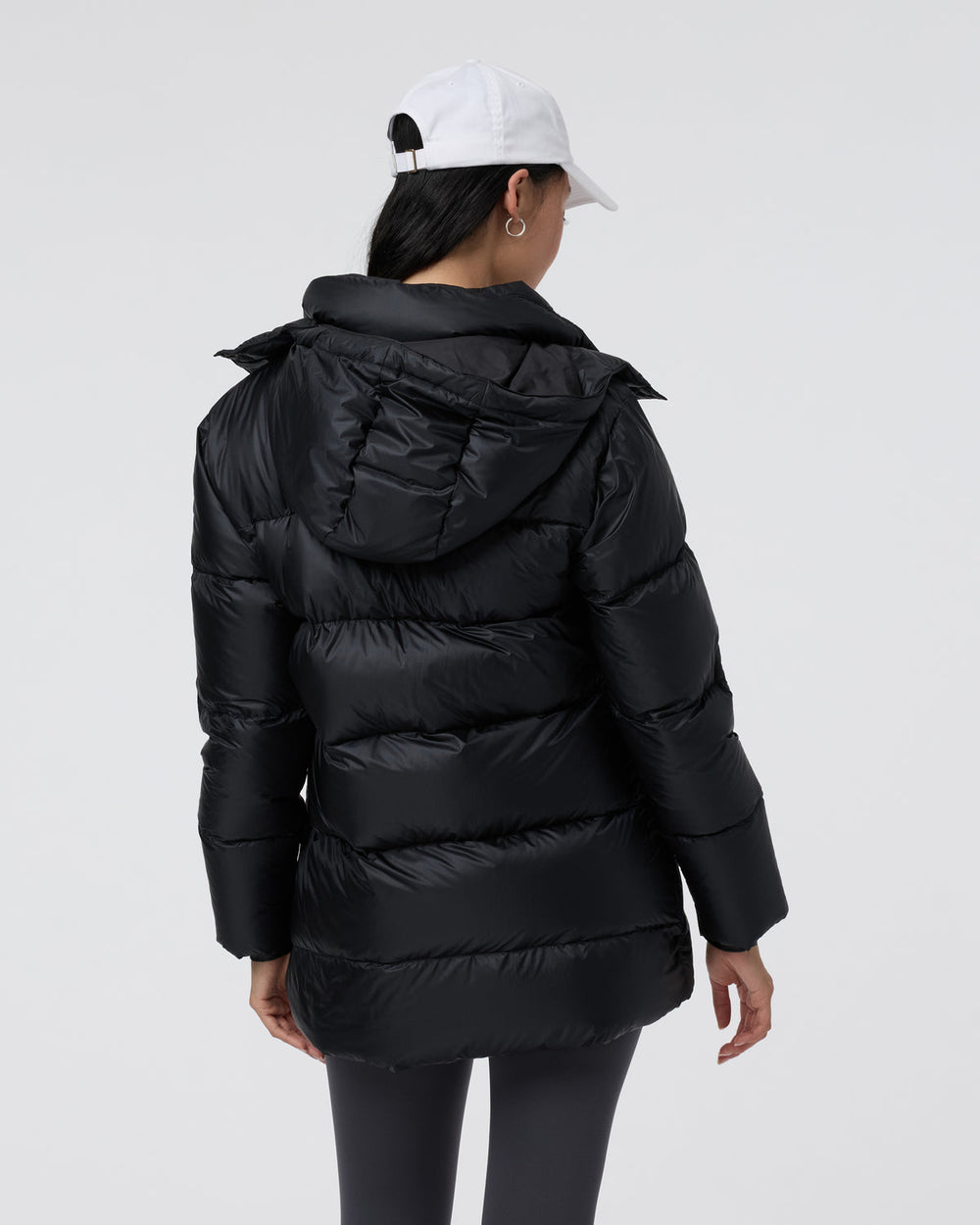 Vuori Vail Long Down Jacket Women's Black Jacket