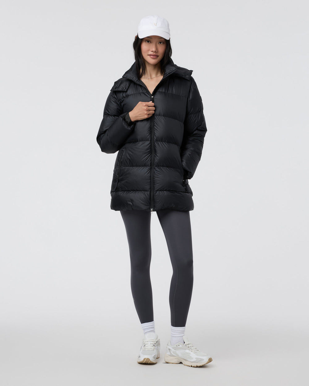 Vuori Vail Long Down Jacket Women's Black Jacket