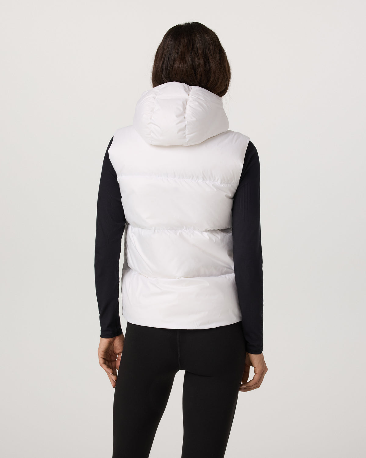Vuori Alta Down Vest Women's White Sleeveless Vest