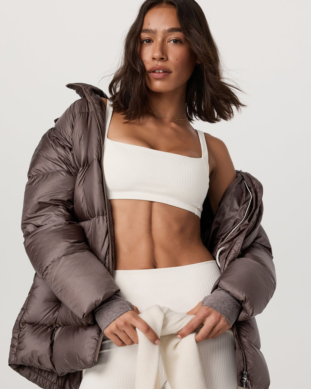 Vuori Vail Long Down Jacket Women's Huckleberry Down Coat