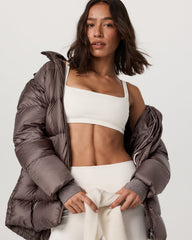 Vuori Vail Long Down Jacket Women's Huckleberry Down Coat