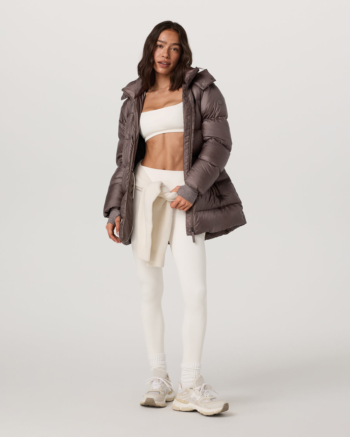 Vuori Vail Long Down Jacket Women's Huckleberry Down Coat