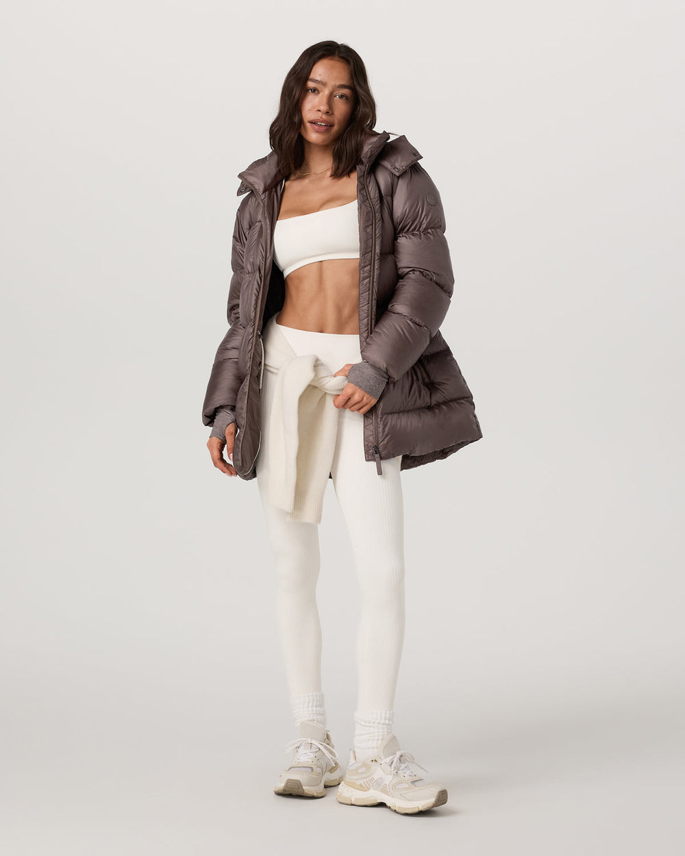 Vuori Vail Long Down Jacket Women's Huckleberry Down Coat