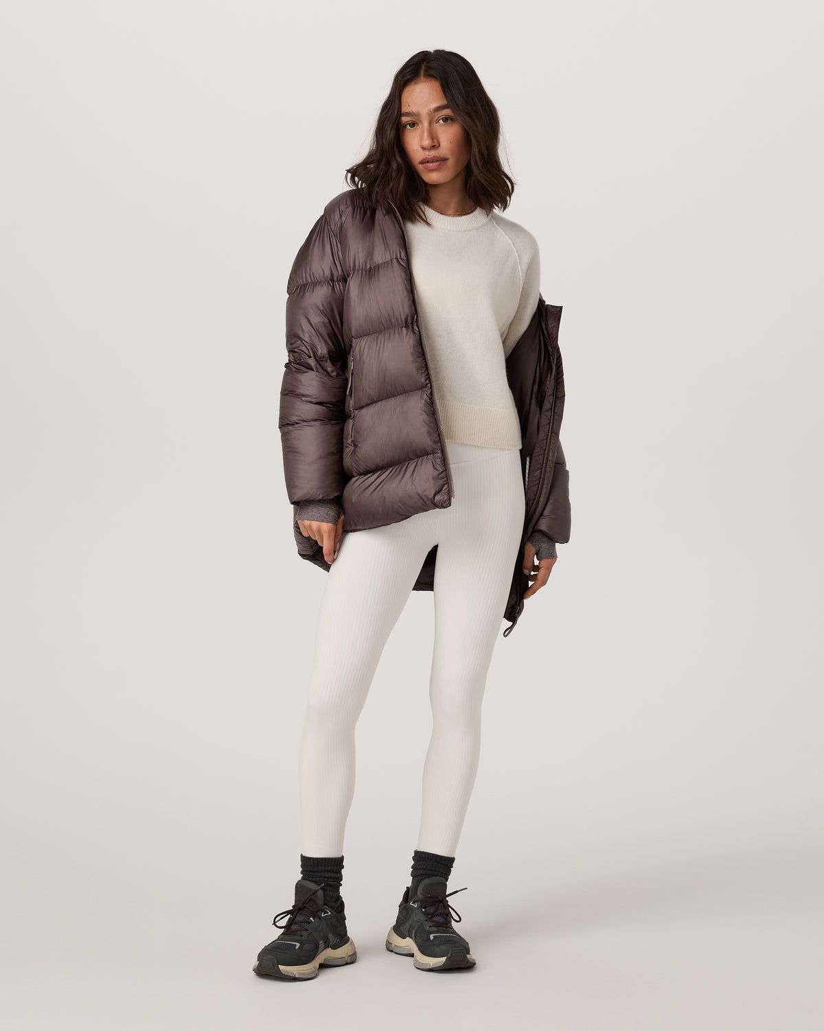 Vuori Vail Long Down Jacket Women's Huckleberry Down Coat