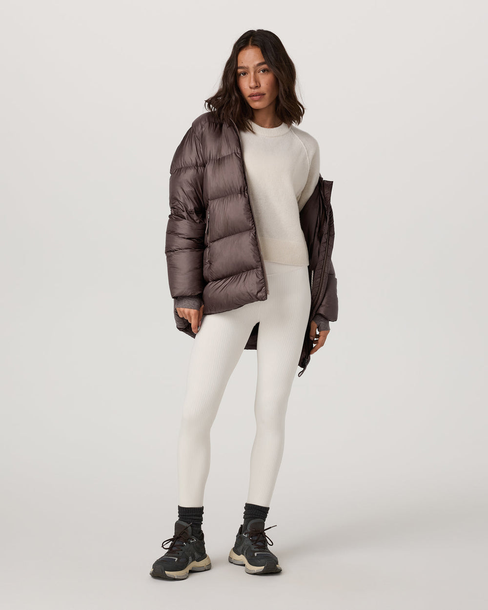 Vuori Vail Long Down Jacket Women's Huckleberry Down Coat