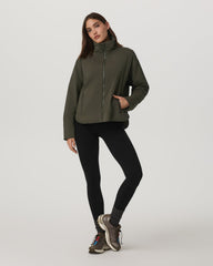 Vuori Canyon Insulated Jacket Women's Olive Full-Zip Jacket