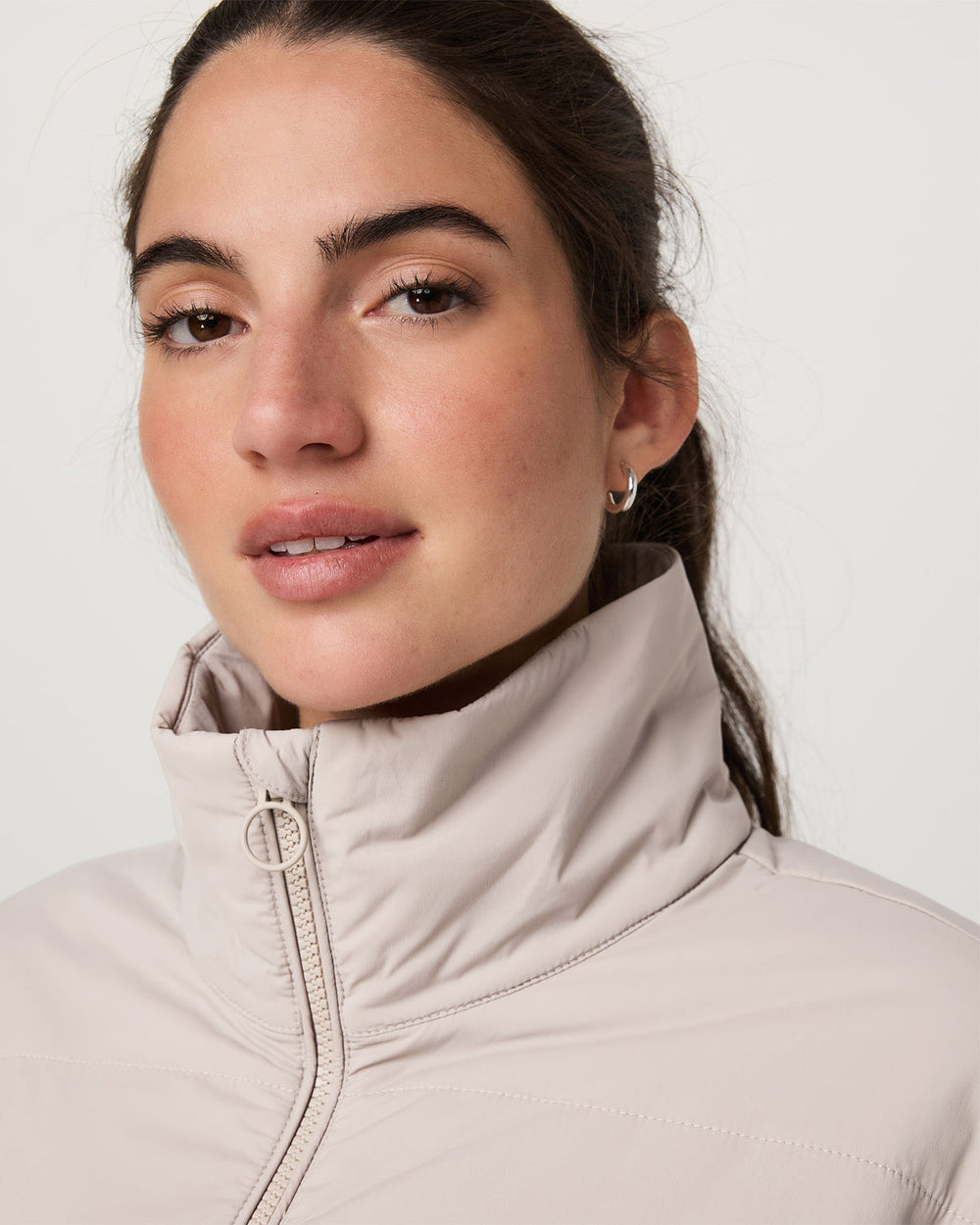 Vuori Canyon Insulated Jacket Women's Pumice Full-Zip Jacket