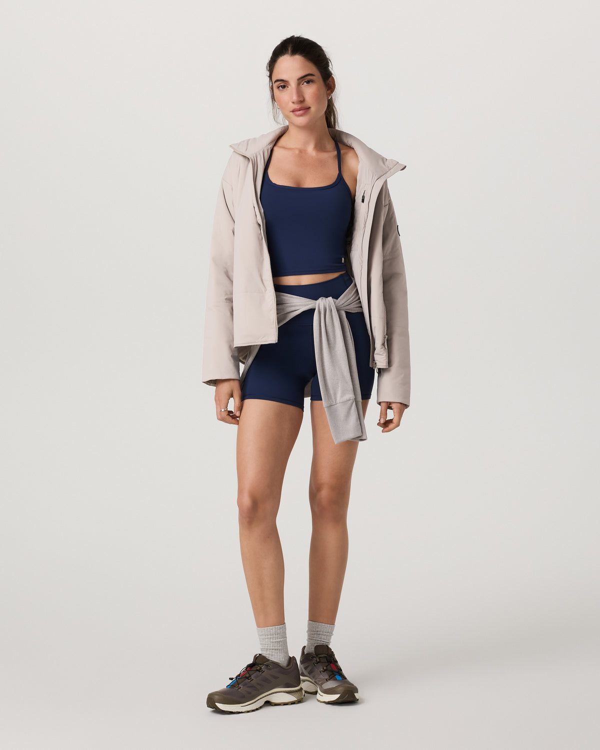 Vuori Canyon Insulated Jacket Women's Pumice Full-Zip Jacket
