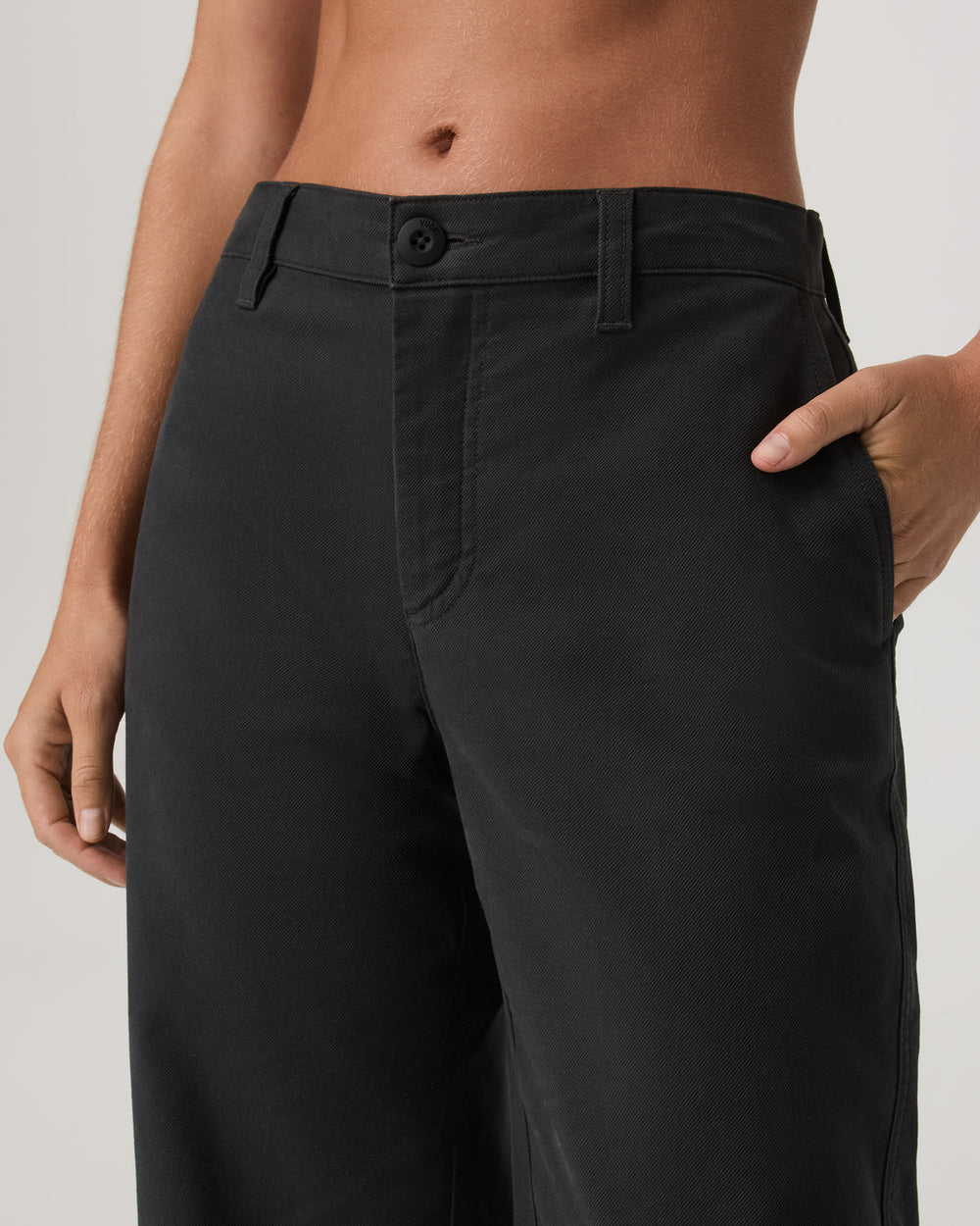 Vuori Telluride Twill Pant Women's Washed Black Pants
