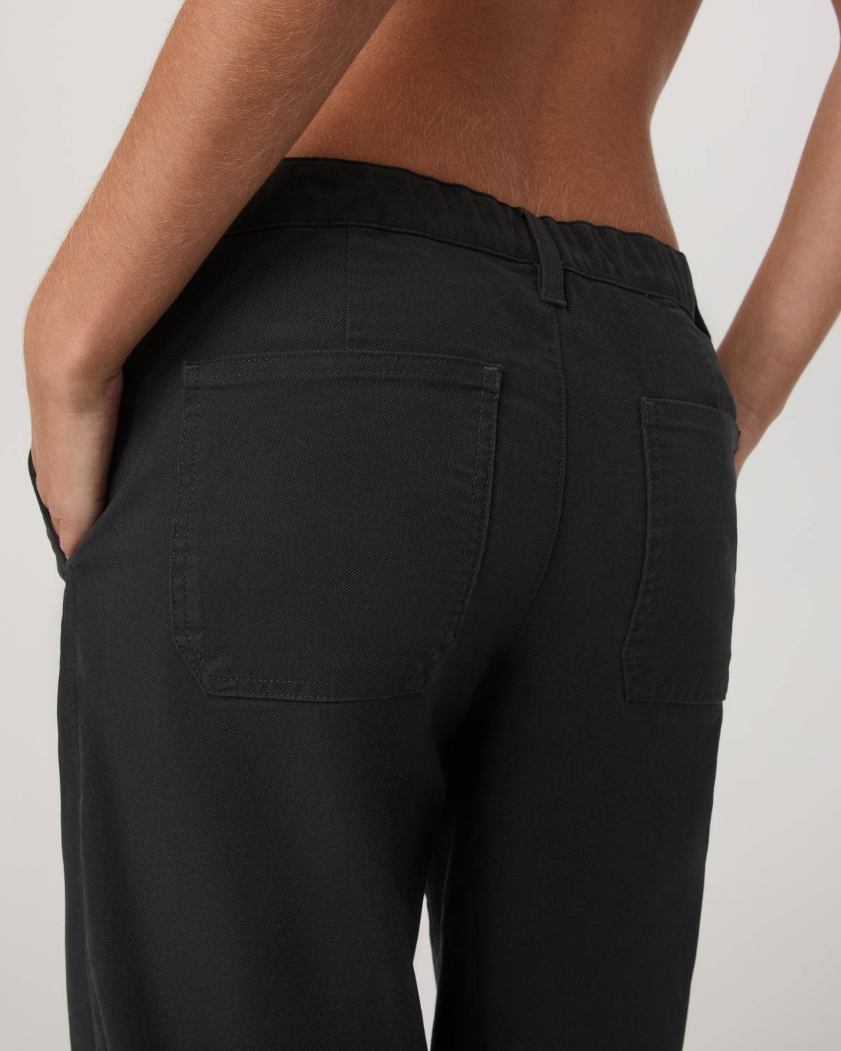 Vuori Telluride Twill Pant Women's Washed Black Pants