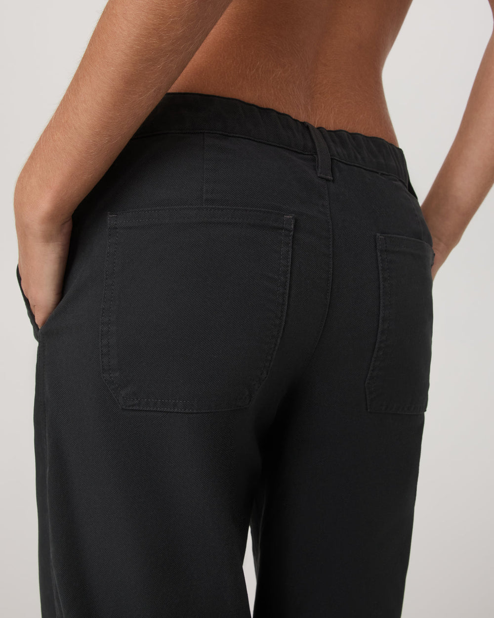 Vuori Telluride Twill Pant Women's Washed Black Pants