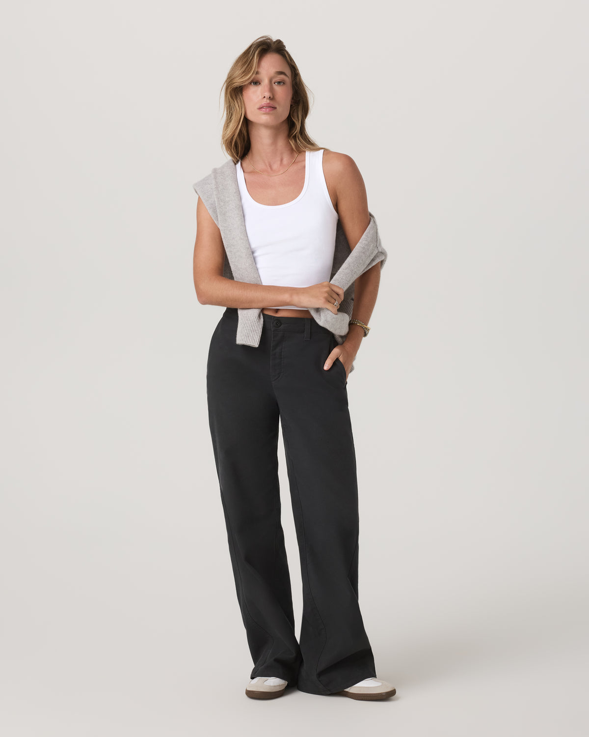 Vuori Telluride Twill Pant Women's Washed Black Pants