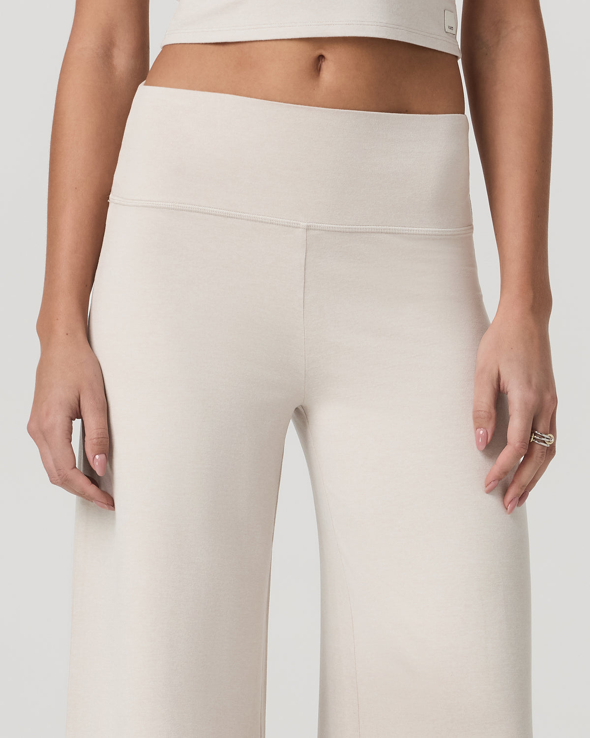 Vuori Halo Easy Wideleg Pant Women's Ecru Heather Pants