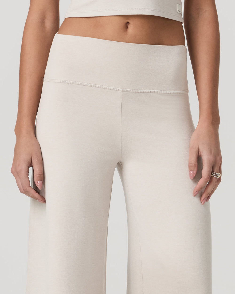 Vuori Halo Easy Wideleg Pant Women's Ecru Heather Pants