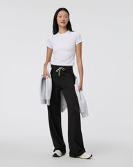 Vuori Halo Essential Wideleg - Long Black Heather