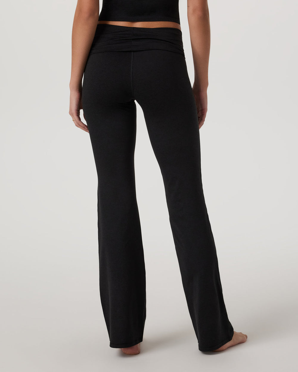 Vuori Halo Foldover Pant Black Heather
