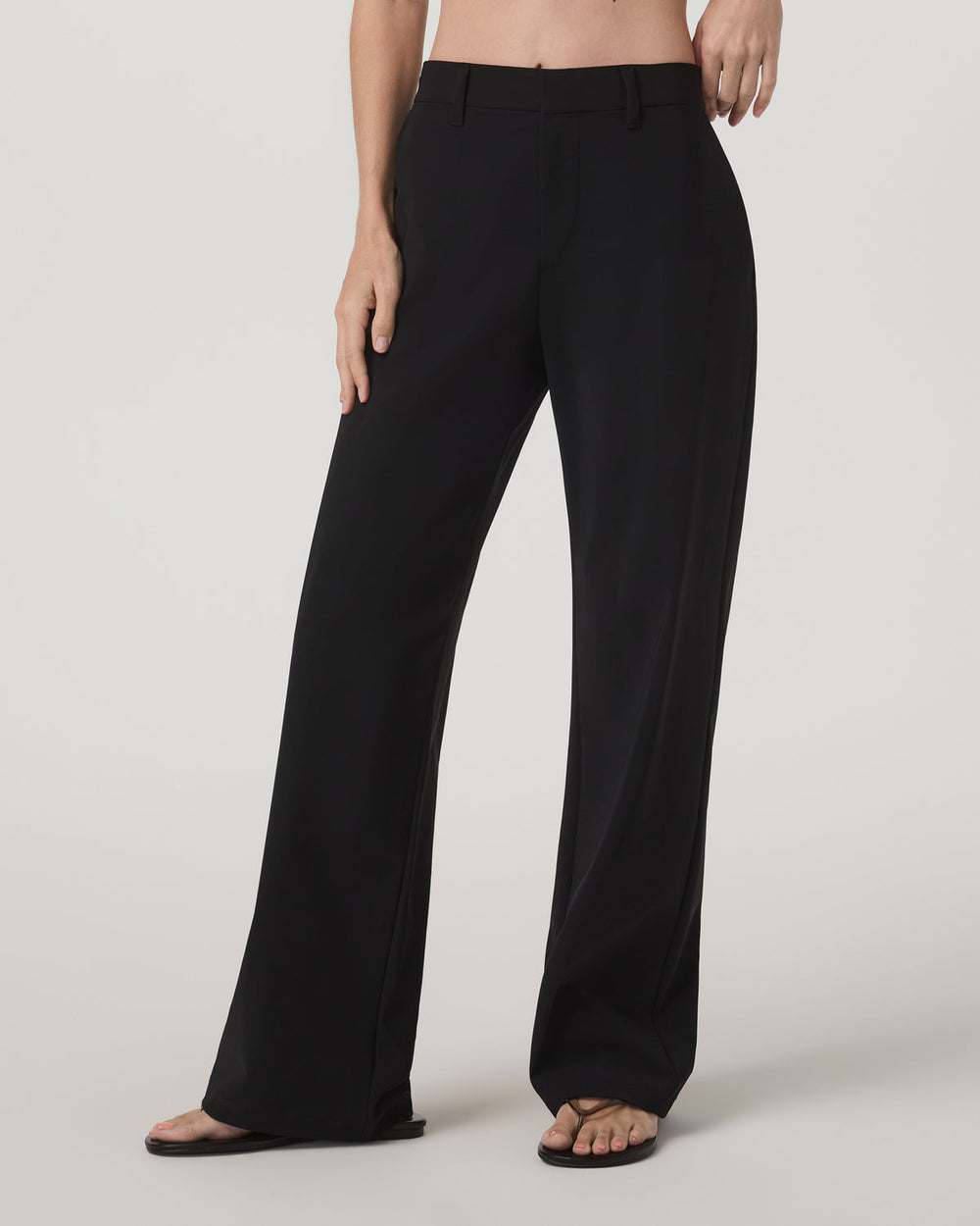 Vuori Miles Trouser Women's Black Straight Leg Pants